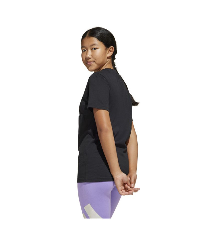 Camiseta adidas Jg Animal Logo Niña Negro