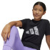 Camiseta adidas Jg Animal Logo Niña Negro
