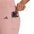 Mallas de Fitness adidas Opt 3 Bandas 1/1 Mujer Rosa