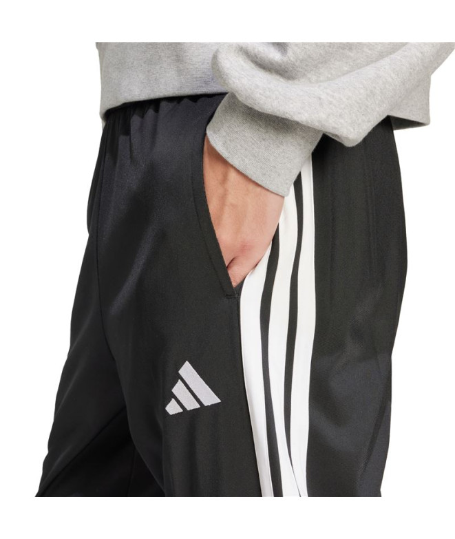 Pantalons adidas 3Bandas Tr Rt Homme Noir/Blanc