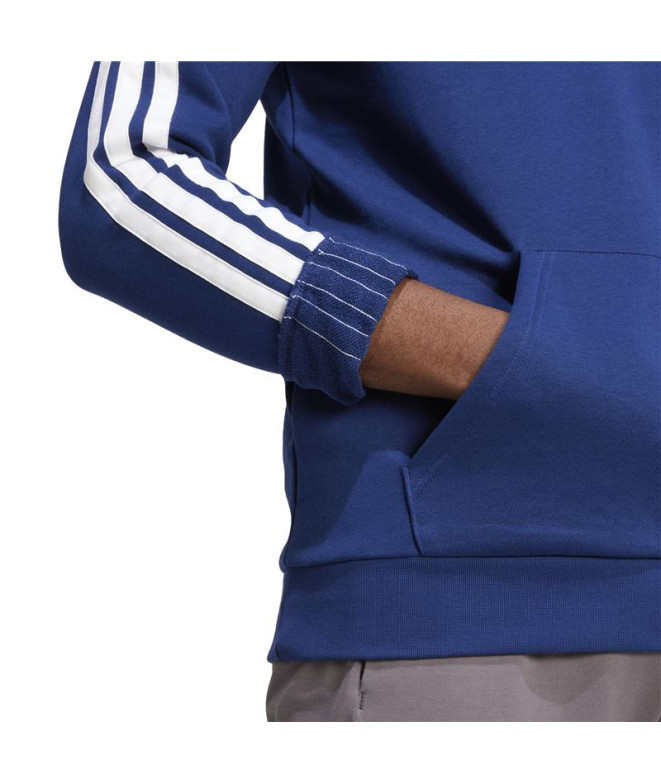 Moletom adidas Colleg Hood Homem Azul Escuro