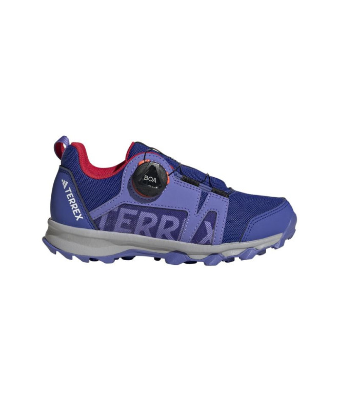 Zapatillas de Trail adidas Terrex Agravic Boa Infantil Azul