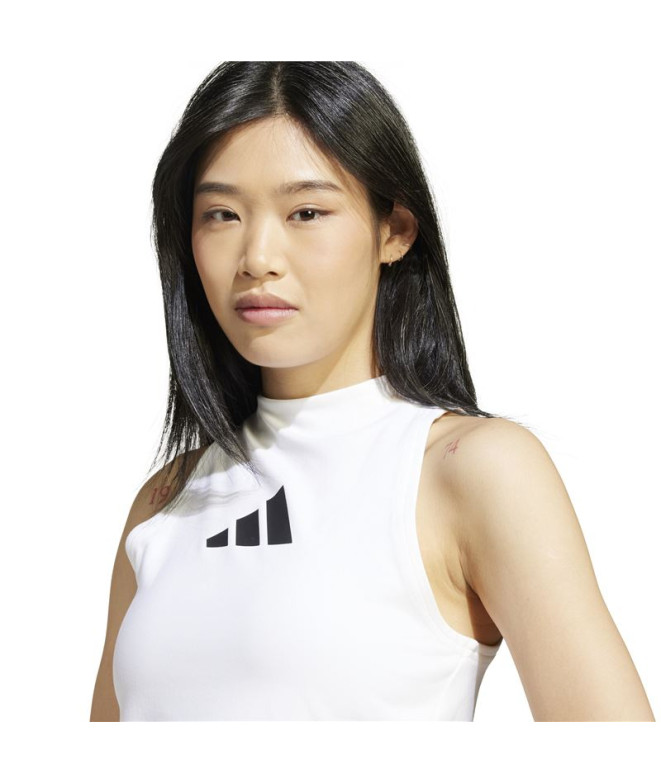 Camiseta adidas Z.N.E. Tank Mujer Blanco