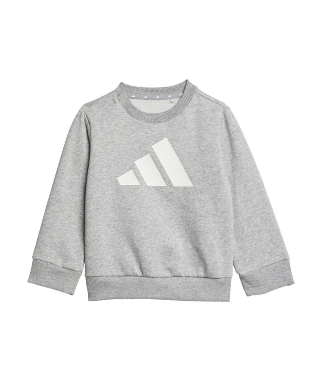 Sweat adidas I Bl Fl Jog 240 Bébés Gris/Blanc