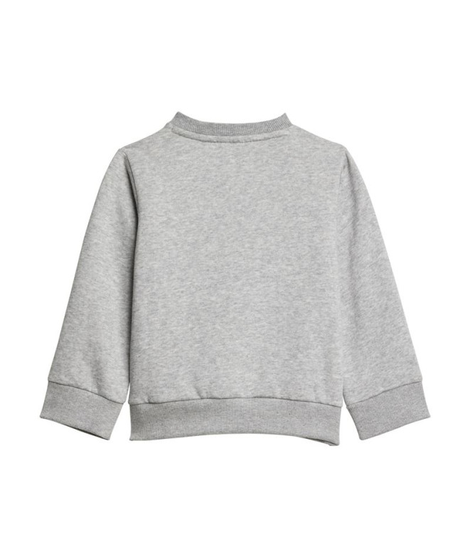 Sudadera adidas I Bl Fl Jog 240 Bebés Gris/Blanco