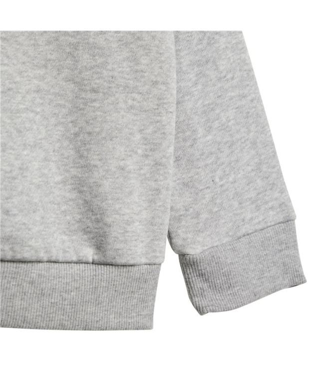 Sudadera adidas I Bl Fl Jog 240 Bebés Gris/Blanco