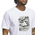 Camiseta adidas Camo Box Hombre Blanco