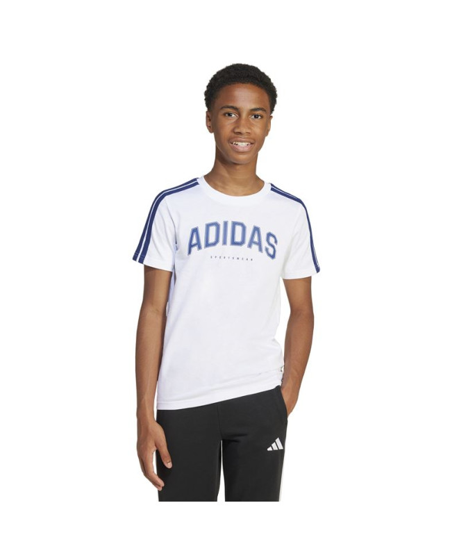 T-shirt adidas Colleg Enfant Blanc