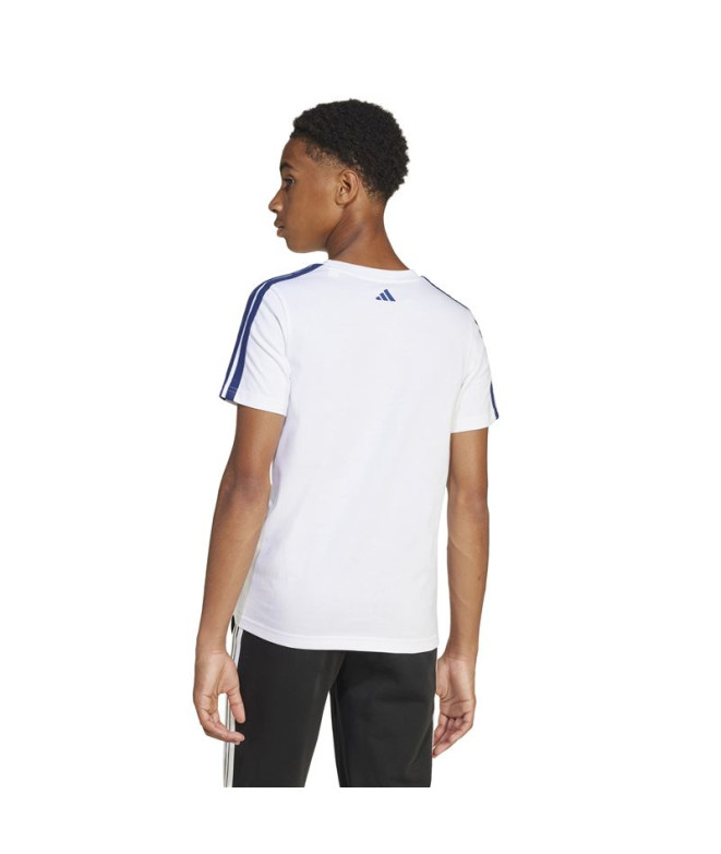 Camiseta adidas Colleg Infantil Branco