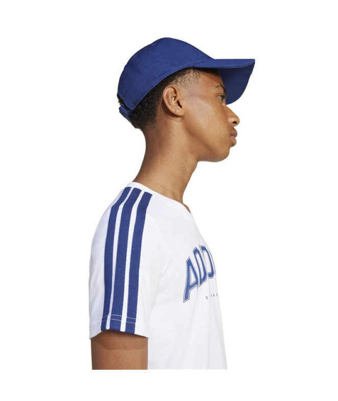 Camiseta adidas Colleg Infantil Branco