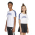 Camiseta adidas Colleg Infantil Branco