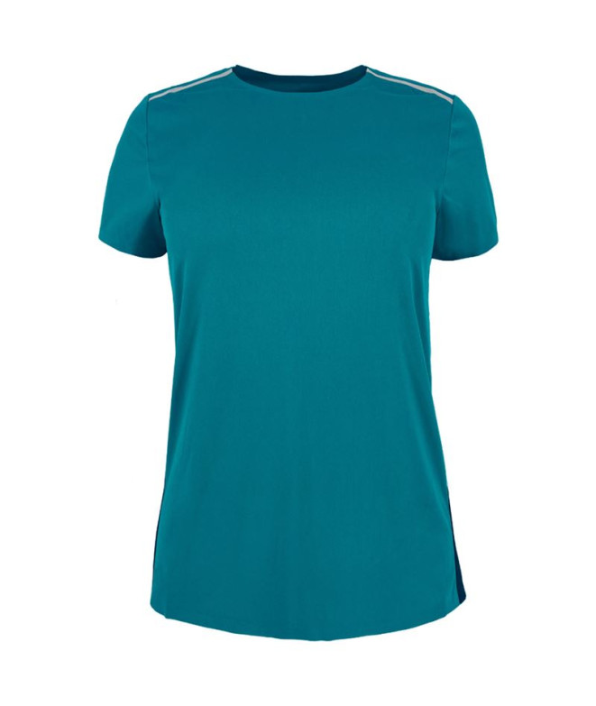 Camiseta de montaña Joluvi Laser W Mujer Azul Profundo / Marino