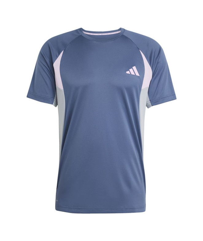 Camiseta de Fitness adidas Tech App Homem Azul