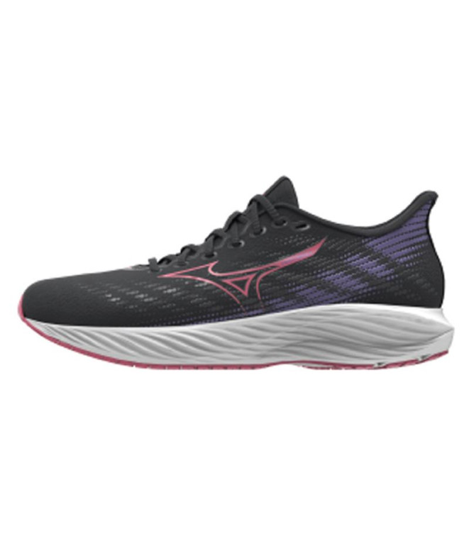 Zapatillas De Running Mizuno Enerzy Rider Jr Infantil Negro