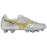 Botas De Fútbol Mizuno Morelia Ii Club Plateado