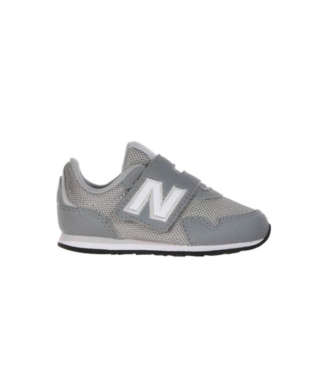 Sapatilhas New Balance 323 Hook & Loop Infantil Cinza Ardósia