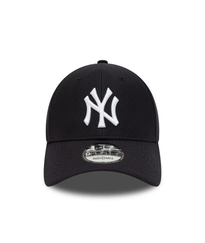Gorra oficial New Era New York Yankees Diamond Era Essential Azul Marino 9FORTY Negro