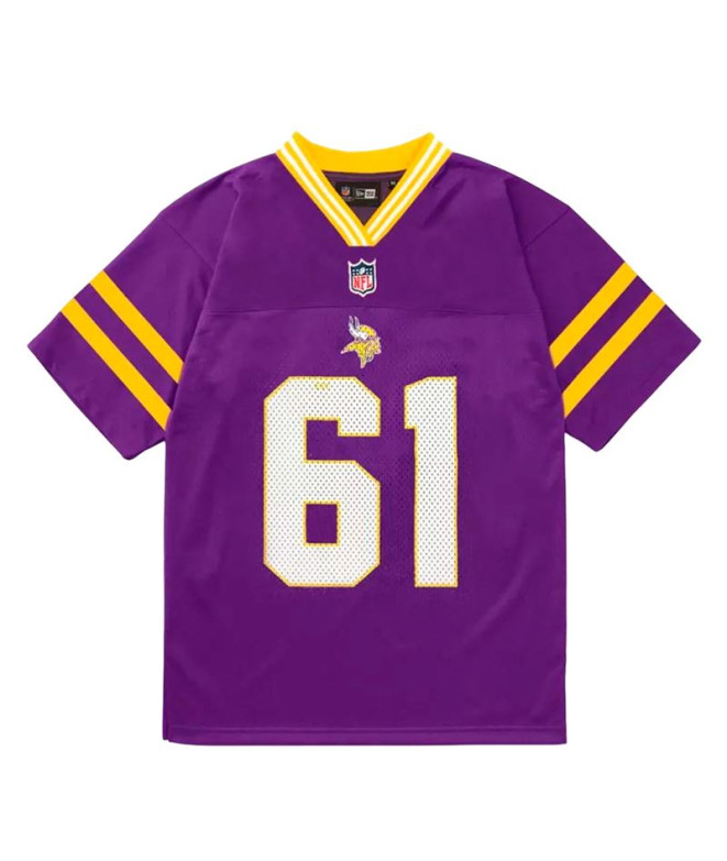 Camiseta New Era Nos Nfl Mesh Minvik Trp Hombre Purple