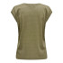 Camiseta Only Onlsilvery S/S V Neck Lurex Noos Falcon Detail:Tone I Mujer