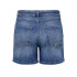 Pantalón Only Onlgianna Mw Belted Shorts Azg Dnm Noos Mujer Medium Blue Denim
