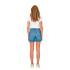 Pantalón Only Onlgianna Mw Belted Shorts Azg Dnm Noos Mujer Medium Blue Denim