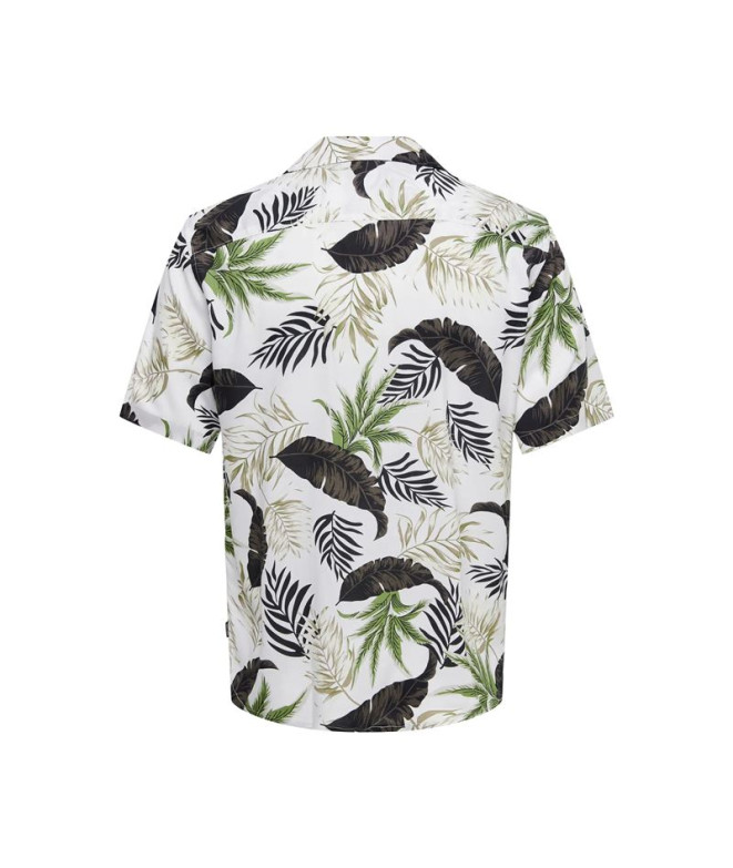 Camisa Only & Sons Onswayne Life Aop Ss Viscose...