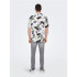 Camisa Only & Sons Onswayne Life Aop Ss Viscose Noos Antique White Hombre