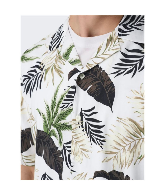 Camisa Only & Sons Onswayne Life Aop Ss Viscose...
