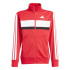 Chandal adidas 3 Bandas Tiberio Ts Enfant Rubpur/Blanco