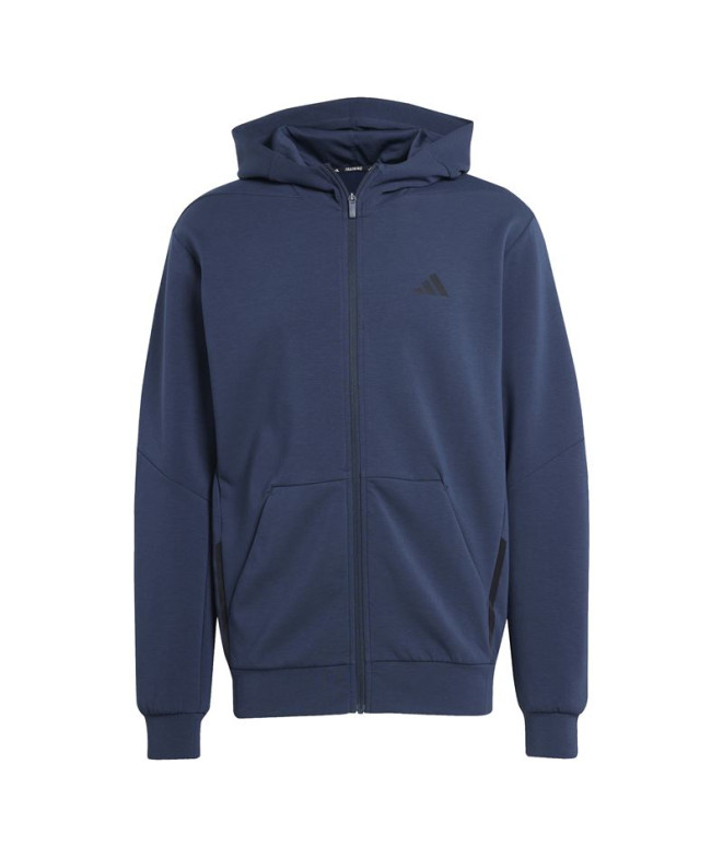 Casaco de Fitness adidas D4T Full-Zip Ho Homem Azul