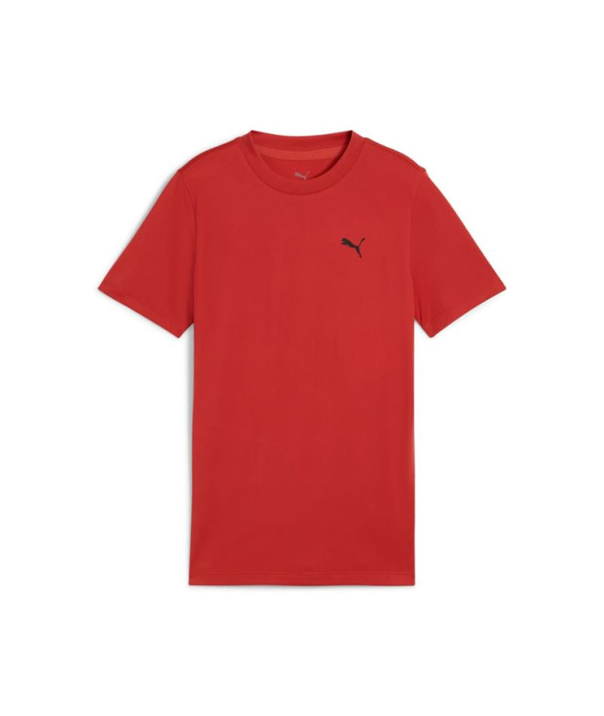 Camiseta Puma Tad Essentials Tee B, Fogo Vermelho Infantil
