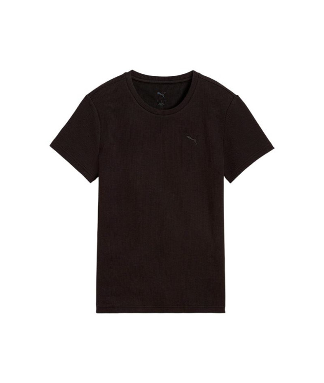 Camiseta Puma Her Black Mulher