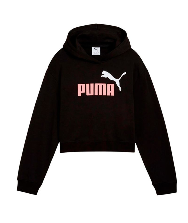 Moletom Puma Essentials 2 Color No. 1 Lo, Preto, Menina