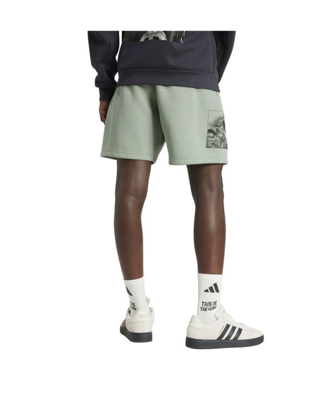 Pantalones de Fitness adidas Sw Tm Sho Hombre...