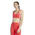 Sutiã esportivo de Fitness adidas Adizero Ms Mulher Vermelho semilúcido