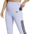 Mallas de Fitness adidas Opt 3 Bandas 1/1 Mujer Tono Violeta