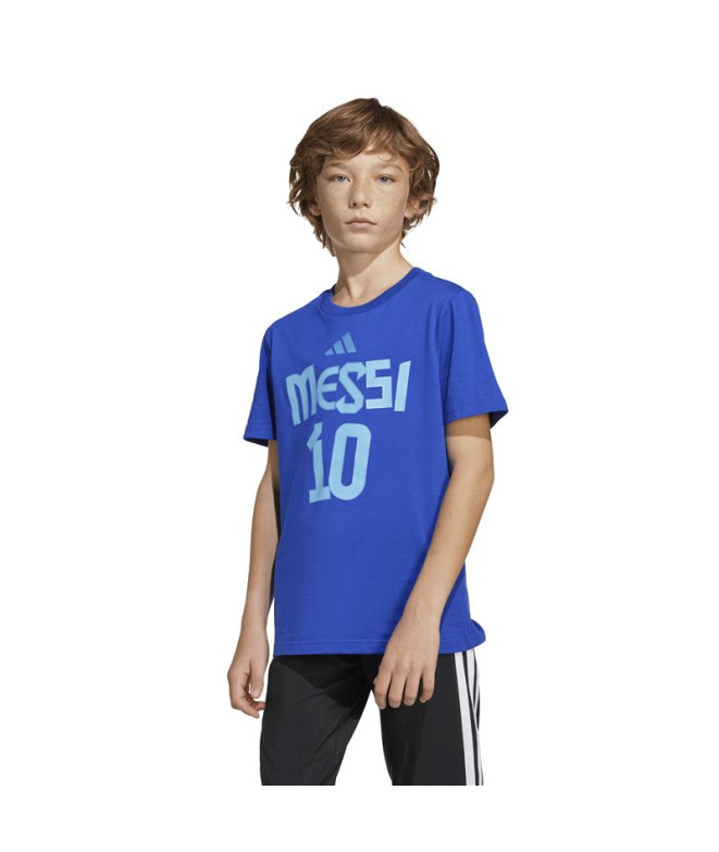 Camiseta de Futebol adidas Messi N&N G Infantil...