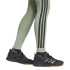 Malhas de Fitness adidas Opt 3 Bandas 1/1 Mulher Verde