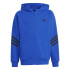 Moletom adidas Future Icons 3Bandas Fz Hd Infantil Azul/Preto