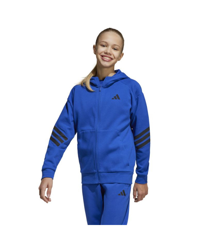 Sweat adidas Future Icons 3Bandas Fz Hd Enfant...