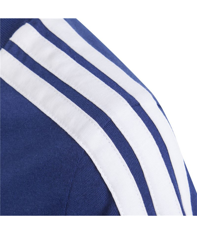 Camiseta adidas Colleg Infantil Azul Escuro