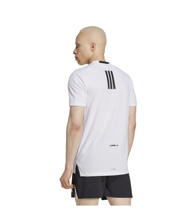 Camiseta de Fitness adidas Lm G Homem Branco