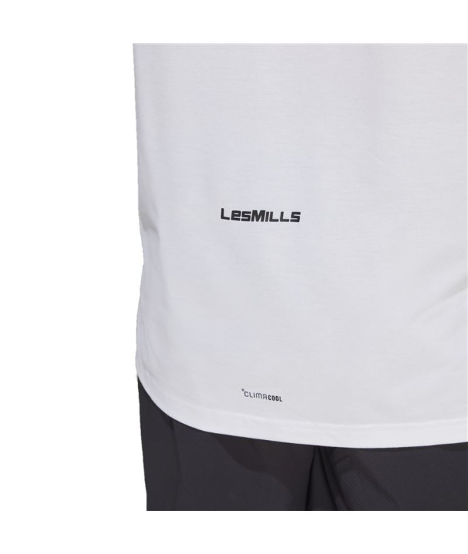 Camiseta de Fitness adidas Lm G Homem Branco