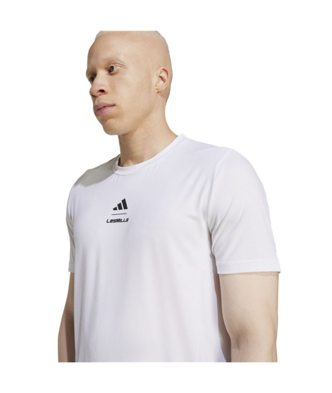 Camiseta de Fitness adidas Lm G Homem Branco