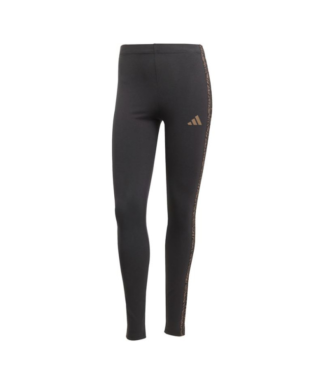 Collants adidas Rc 3Bandas Sj Femme Noir