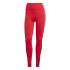 Collants de Fitness adidas Opt 3Bandas 1/1 Femme Rubpur