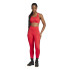 Collants de Fitness adidas Opt 3Bandas 1/1 Femme Rubpur