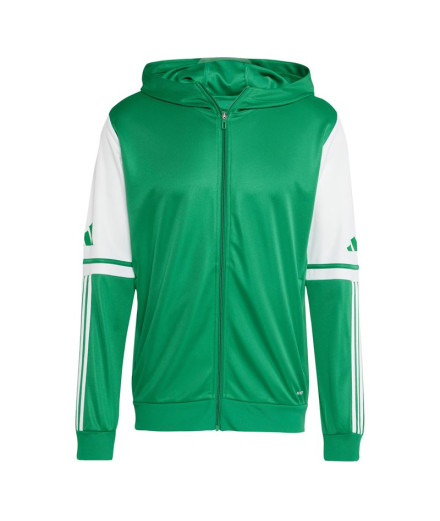 Sweat de Football adidas Squadra25 Hood Homme Vert/Blanc