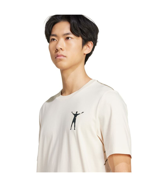 Camiseta de Fútbol adidas Jb Cw Hombre Blanco