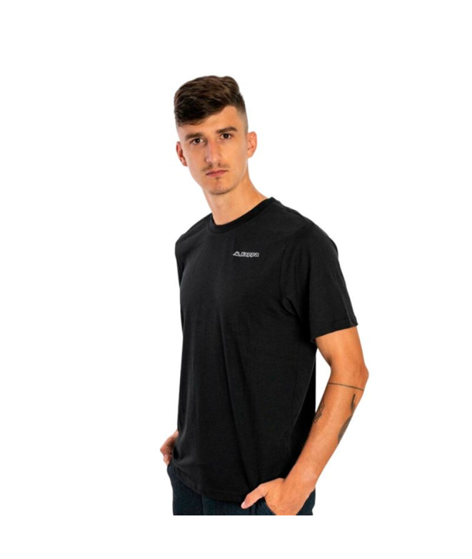 Camiseta Kappa Fiomo Tee Homem Preto